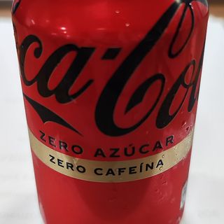 Coca-cola zero azúcar zero cafeína