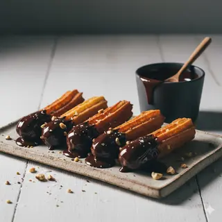 Xurros De Xocolata Negra (6 Uds.)