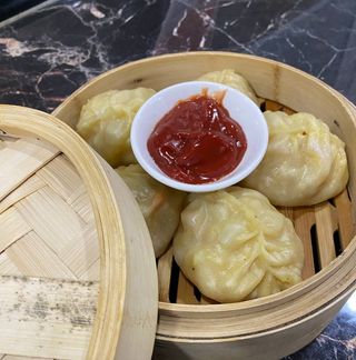 Манты с тыквой