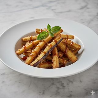 Berenjena a la miel (ración entera)