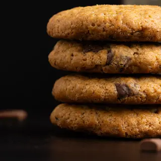 Cookies de Vainilla y Chocolate. 6 Ud (s). 160 gr