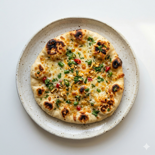 Cheese Chilli Garlic Naan