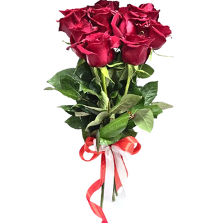 Buchet  Simplitate Elegenta cu  9 trandafiri rosii 