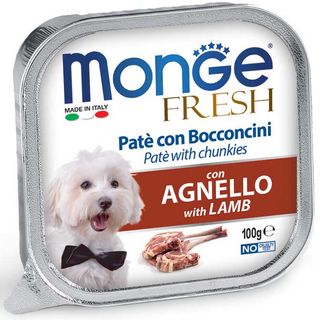 Monge dog корм fresh ягня 0,1 кг