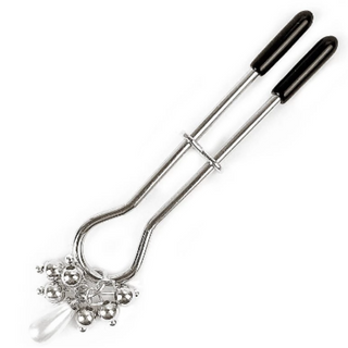 Затискач Для Клітора Art Of Sex - Pearl Drop, Срібло So7460