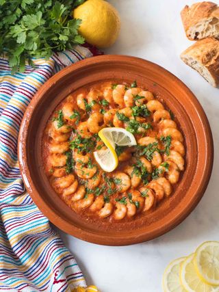 Tajine Crevettes