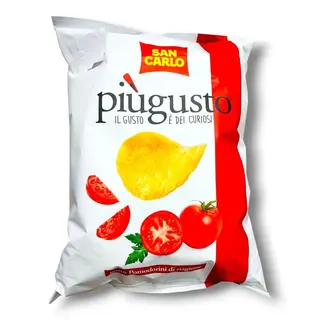 Patatine più gusto pomodoro