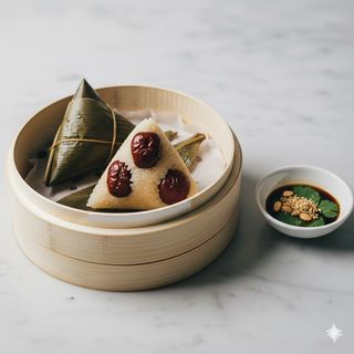 Zongzi con giuggiole