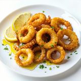 Калмари в масло