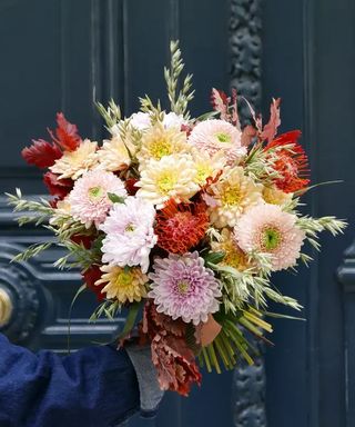 Bouquet de fleurs d'automne - Cheverny 