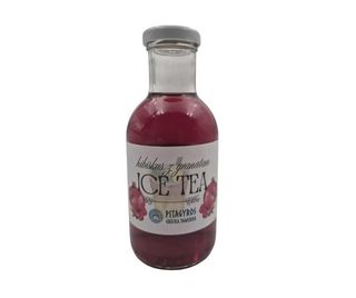 Domowe ice tea - Hibiskus z granatem