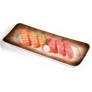 100. Sake maguro nigiri 6 pzs