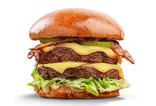 Подвійний фермерський бургер