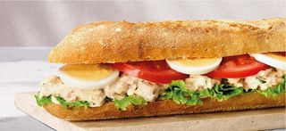 Baguete pasta frango