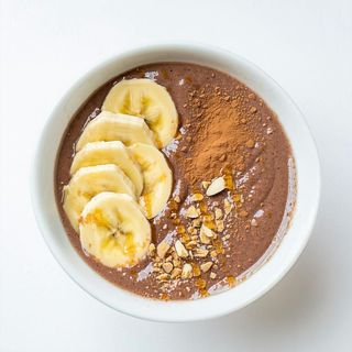 Koktajl  Banan, migdały