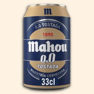 Cerveza Mahou 0,0 Tostada Lata 1 Uds.