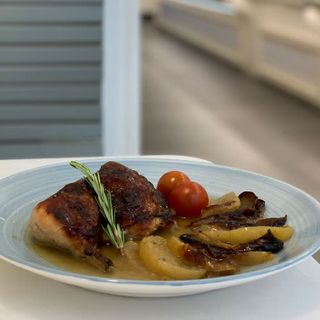Pollo asado (con manzana) 1/4