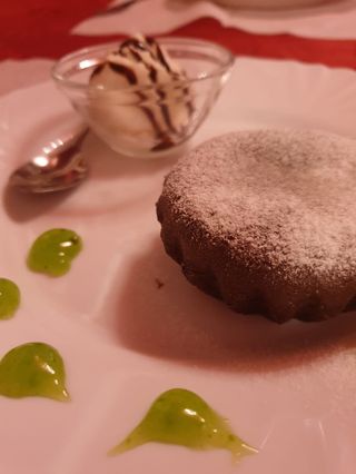 Шоколадний фондан 