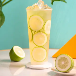 Chá Iced de Verde e Limão  Grande