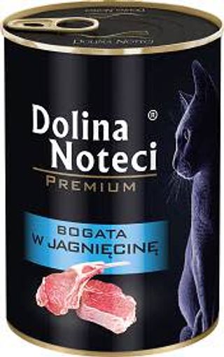 Dolina Noteci Premium Karma Z Jagnięciną Dla Kota 400g