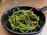 Spicy green beans
