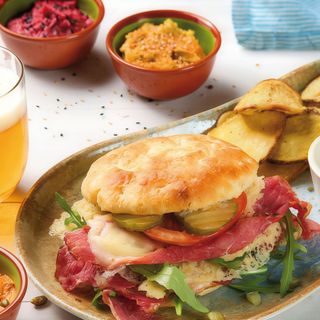 Focaccia de Pastrami "La dels 50"