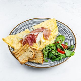 Omlet s pršutom