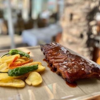 Costillas Ibericas Muelle BBQ