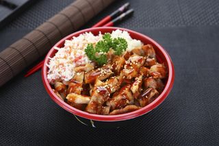 Donburi De Pollo Teriyaki
