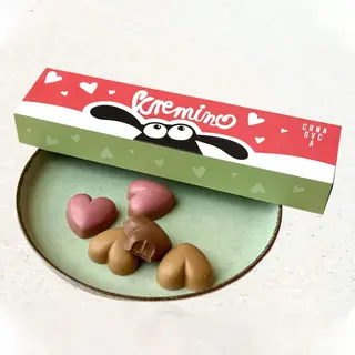 Cremino čokoladna srca 70g