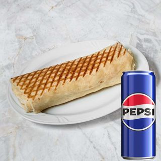 Rollo-Kurczak/ Baranina średni + Pepsi 0,33 l