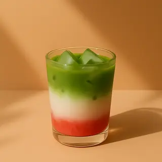 Iced Fresa Matcha Latte 12 oz