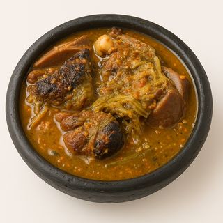 Sauce Gouagouassou + Accompagnement