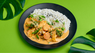 Czerwone curry z kurczakiem