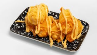 Krewetki w ziemniakach