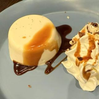 Panna cotta al milk tea