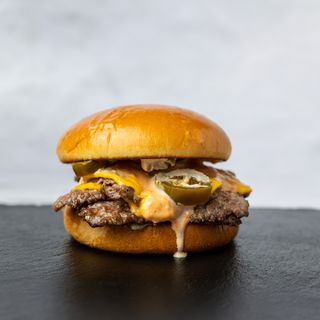 Jalapeno burger double