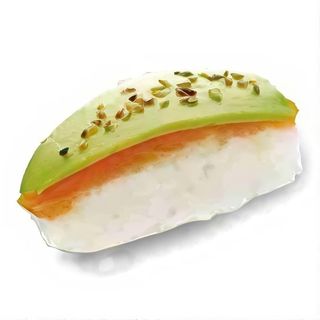 Sushi Salmón y Aguacate, 2 Piezas