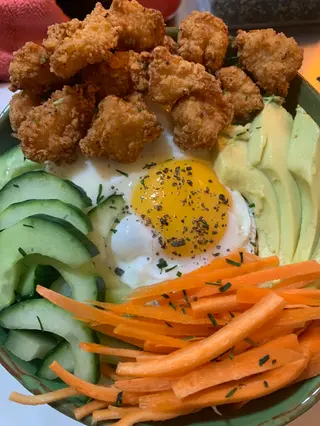 Poke chiken pop
