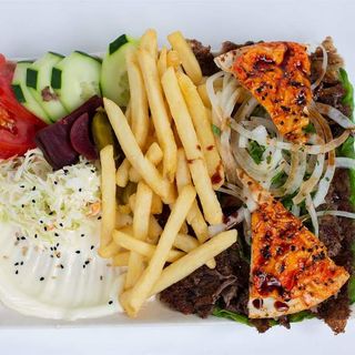 Plat Chawarma Viande