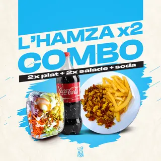 2 Plats +2 Salades + 1l Boissons