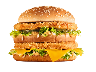 Big Chicken Pané Burger