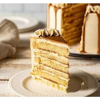 Lotus Cake Slice