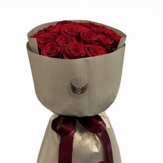 Buchet 25 trandafiri FREEDOM