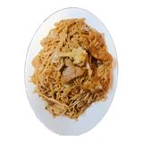 222. Спагети с телешко и зеленчуци (700г)