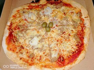 Bezglutenska Al Tonno pizza