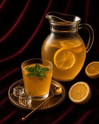 Шербет от лимон и шафран 250мл