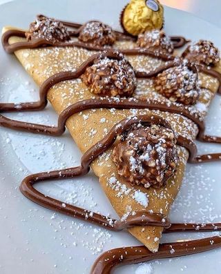 Crêpe Nutella Ferrero Rocher