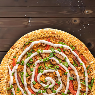 Arabian Chicken Ranch Pizza 