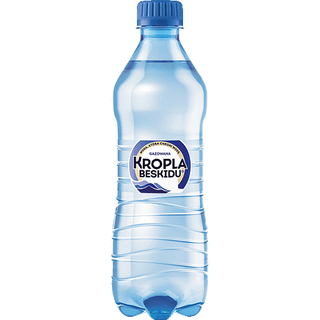 Kropla Beskidu Woda Gazowana Butelka 500ml
